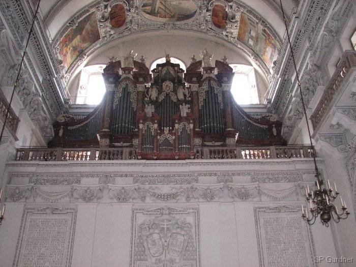 IMG_0402 Cathedral, Salzberg, Austria. One of 7 pipe organs.