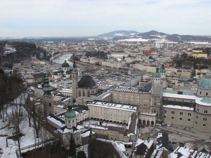 IMG_0409 View of downtown Salzberg, Austria from the fortess.