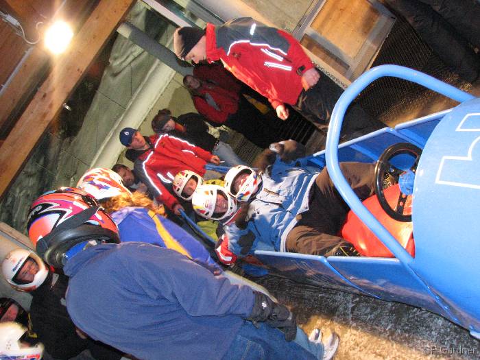 IMG_0530 Squeezing 6 people into the bob sled.