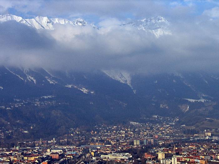 IMG_8224-1 View of the Alps from the Innsbruck olympic ski jump